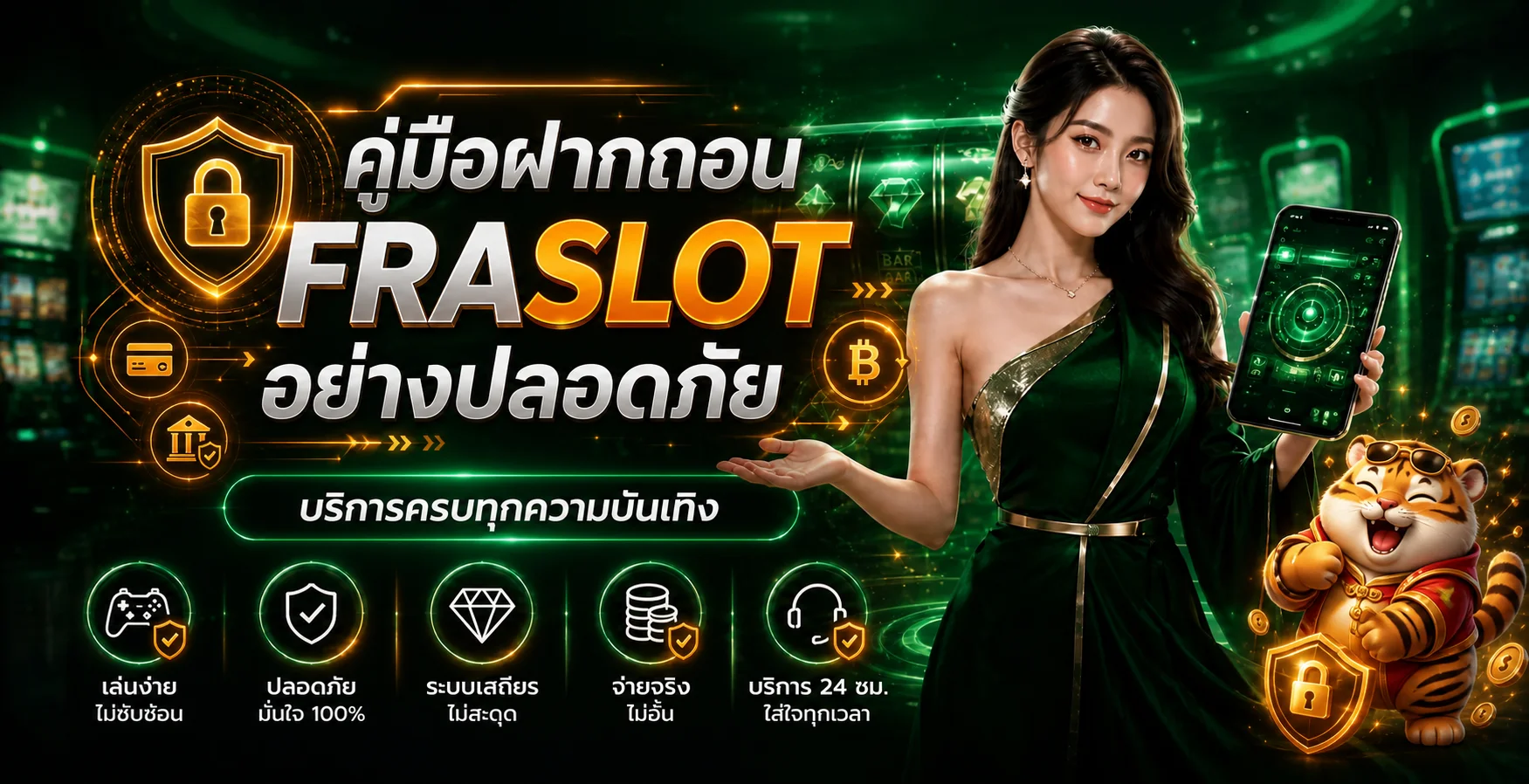 FRASLOT ฝากถอนออโต้ คู่มือตรวจรายการปลอดภัย